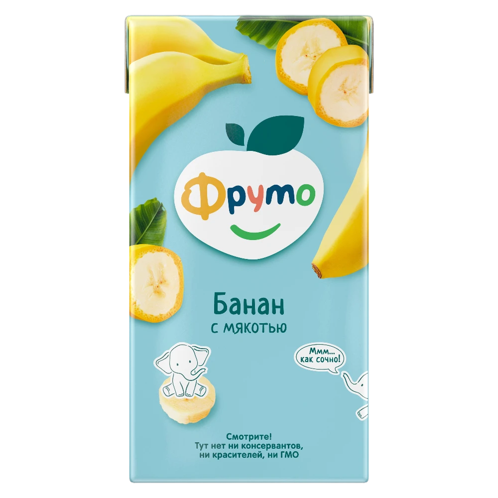 Банановый нектар с мякотью «Фруто»