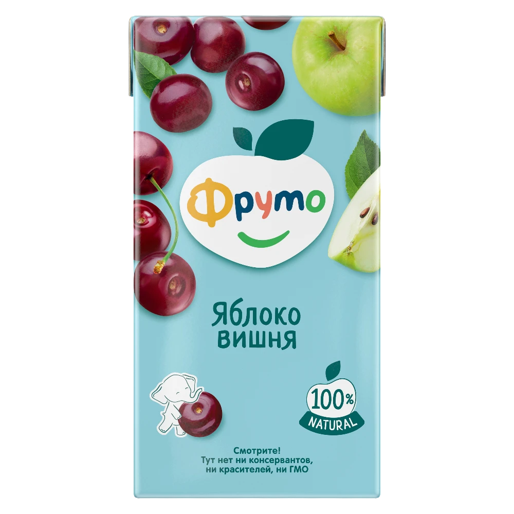 Нектар «Фруто» из яблок и вишни