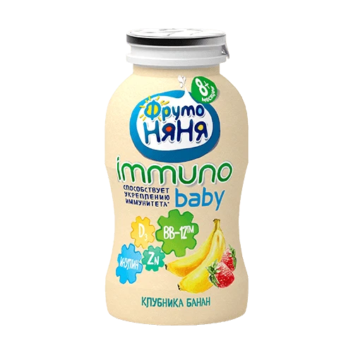 Immuno Baby клубника-банан