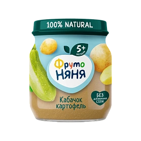 Пюре из кабачков и картофеля