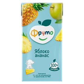 Нектар «Фруто» из яблок и ананасов