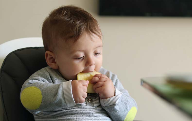 познакомьте малыша со сладкими продуктами: предложите ему полезные сладости
