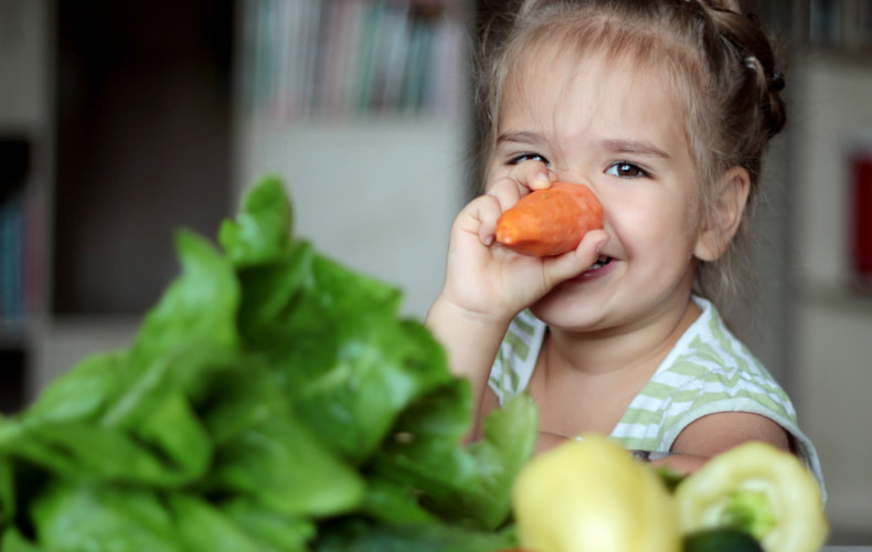 Овощи в рационе ребёнка